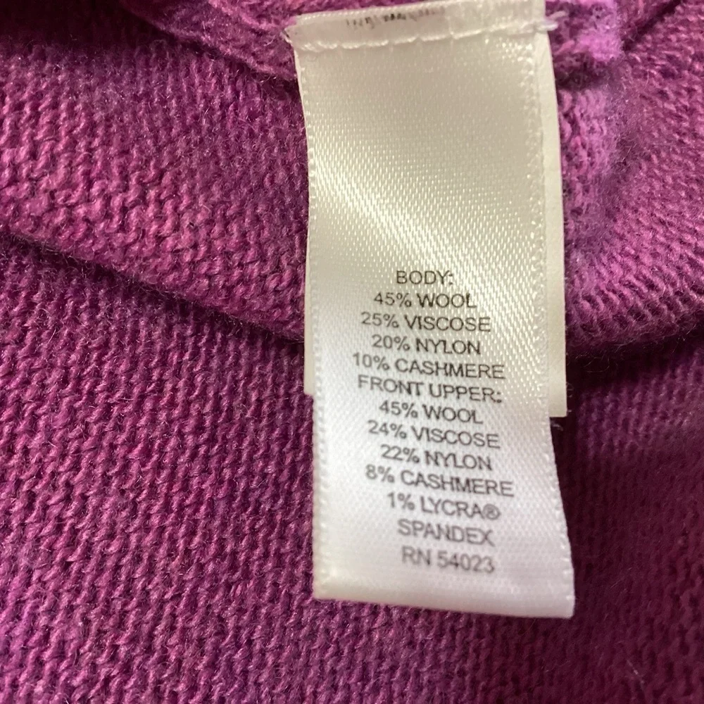 Banana Republic Luxury Cashmere Blend Cowl Neck Sweater S